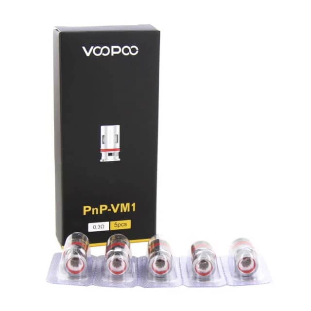 RÉSISTANCES PNP SERIE VM - VOOPOO (x5)