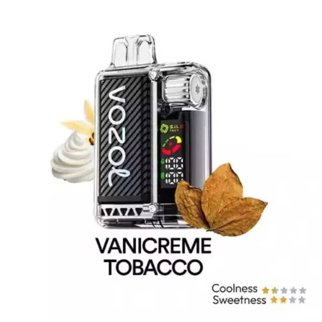 VOZOL VISTA 20k PUFFS Vanicreame Tobacco